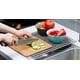 thumbnail image 5 of Escurridor de platos enrollable multiusos sobre el fregadero Fregadero，Gris$20.5" X 13.1" Rejilla enrollable para secar platos sobre el fregadero Cocina Jormftte HMYH414, 5 of 7