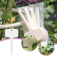thumbnail image 4 of Tuphregyow Plastic Plant Labels, T Type Garden Tags for Outdoor Use, Plant Name Tags, Seed and Gardening Signs for DIY, Plant Identification Stakes White, 4 of 7