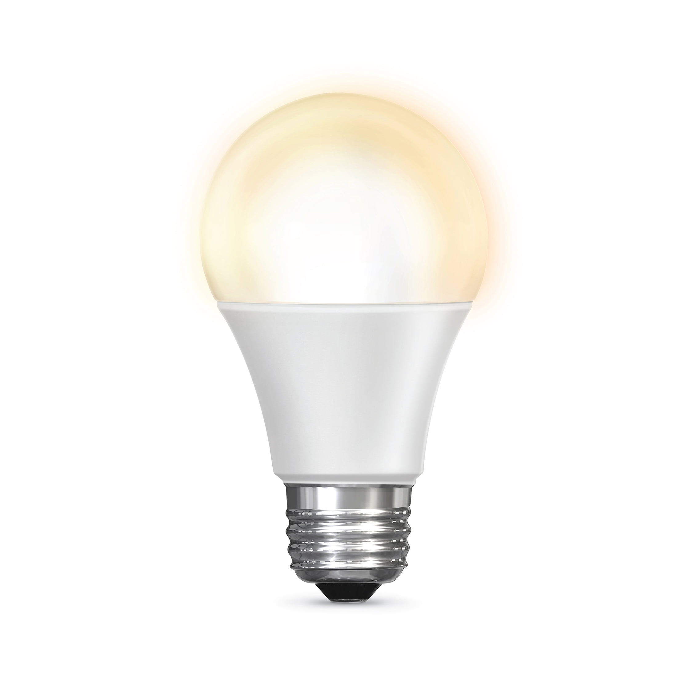 Feit Electric Smart LED 9 Watt (60W Equivalent) Soft White Light Bulbs, A19, E26, (Dimmable (3 Pack)