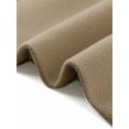 thumbnail image 5 of Winter Coats for Women's Lapel Collared Single Breasted with Belt Overcoat Trench Outerwear XS Camel, 5 of 6