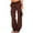 Coffee, variant on Hontri Women's Casual Pants, Womens Retro Cargo Pants with Pockets Outdoor Casual Ripstop Camo Construction Multiple Pocket Work Pants Coffee L