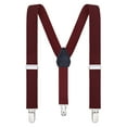 thumbnail image 1 of Buyless Fashion Adjustable Suspenders for Kids Toddlers Baby Elastic Solid Color 1 Inch - Y Back Design, 1 of 7