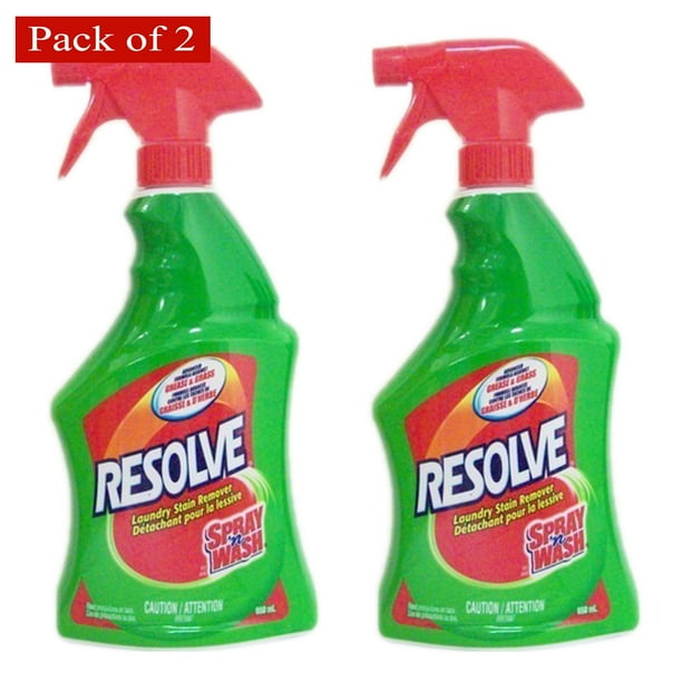 Resolve Laundry Stain Remover Trigger 650ml (Pack of 2) 15.5 ea