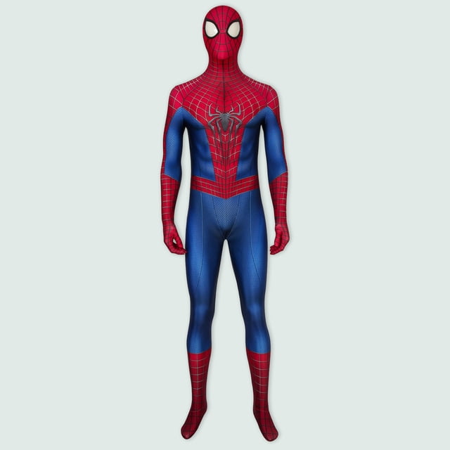 Mono estampado de Halloween Mono ajustado para hombre Traje de vacaciones de retazos