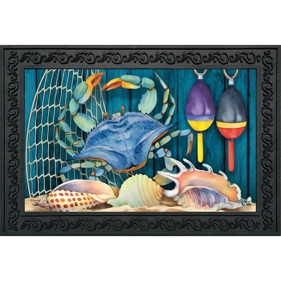 Briarwood Lane Crab Walk Summer Doormat