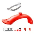 thumbnail image 1 of Sonducket Guardabarros trasero para patinete eléctrico, tapas de soporte de luz trasera, funda de silicona para bicicleta, accesorios de protección Patinetes eléctricos Rojo Sonducket OD023840-05, 1 of 6