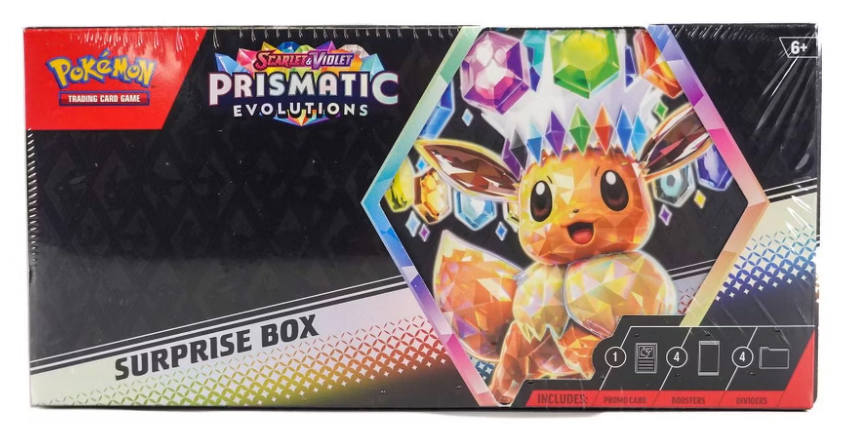 Pokémon, Scarlet Violet Prismatic Evolutions Surprise Box, Purple