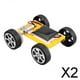 thumbnail image 1 of 2x Coche de Juguete de Montaje con Energía Solar de Bricolaje, Invención Creativa Aprendizaje de Ciencia de Juguetes 2 piezas, 1 of 5