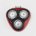 thumbnail image 1 of Replacement shaving heads compatible with Philips AT750 shaver, red, 1 of 5
