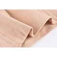 thumbnail image 5 of JANDEL Solid Color Ladies Large Size High Waist Postpartum Belly Pants, Body Pants Body Shaping Anti-Light Safety Underwear, Beige XL, 5 of 9