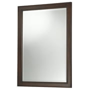 Foremost Hawthorne Dark Walnut Small Mirror