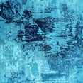 thumbnail image 1 of Ahgly Company Indoor Square Oriental Light Blue Industrial Area Rugs, 8' Square, 1 of 4