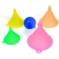 thumbnail image 2 of Funnel Kitchen Rainbow Colors Funnel Set 5 embudos de cocina de 67, 83, 98.110 y 125 mm para cocina, 2 of 5