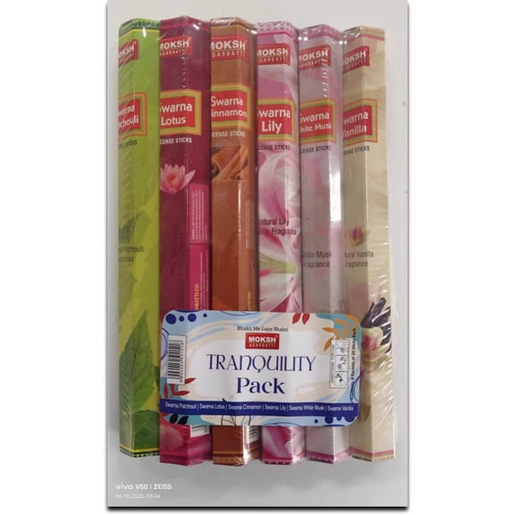 TRANQUILITY PACK (HEXAGON) incense