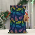 thumbnail image 5 of Honeii Abstract Bright Pineapple Fruit Retro Print Small Burlap Bags,Christmas Drawstring Treat Bags Gift Bags Reusable Candy Goodie Wrapping Bags for Holiday Party Favors Supplies -Medium, 5 of 9