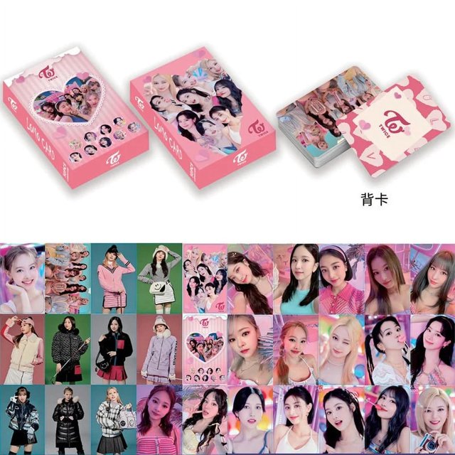30PC/Set Kpop Lomo Cards Photo Album Korean Girl Group Postcard Mini Lomo Card Game Fans Collection Gift Toy Photocard Bookmarks Lomo Card 1