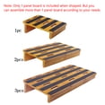 thumbnail image 3 of Tablero de pedal de efectos de guitarra Kit de bricolaje Pedalboard de madera maciza de 11.8 pulgadas, 3 of 8