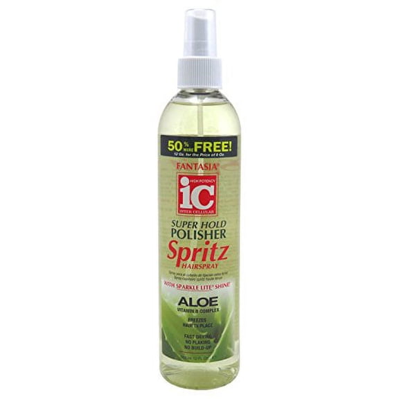 Fantasia Spritz Super-Hold 12 Ounce Pump Clear (354ml) (2 Pack)