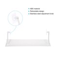 thumbnail image 3 of Unique Bargains Plastic Retractable Air Conditioner Deflector Telescopic Windshield Baffle White 2 Pack, 3 of 5