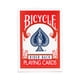 thumbnail image 2 of Juego de cartas Bicycle All Red Poker, tamaño 12 unidades, 2 of 2