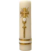 Custody Cross Candle Prayer Mass Jesus Cirio Handmade Vela Custodia