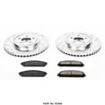 thumbnail image 3 of PowerStop Front Z23 Evolution Sport Carbon-Fiber Ceramic Brake Pad and Drilled & Slotted Rotor Kit Fits: CHRYSLER DODGE Select Models K2560, 3 of 4
