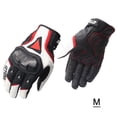 thumbnail image 1 of Labymos Gloves Cowhide Leather Soft Sheepskin Carbon Fiber Shell Riding Gloves for Riding Bike Motorcycle, 1 of 8