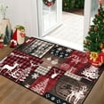 thumbnail image 5 of Bleum Cade Christmas Area Rugs 2x3 Entryway Rug,Christmas Tree Non Slip Washable Door Mat Outdoor Indoor Xmas Elk Welcome Mat for Entrance, 5 of 8