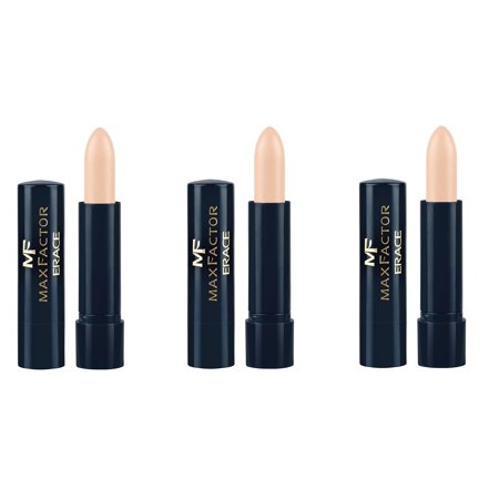 Max Factor Erace Cover up Concealer Stick Fair 02 (3 Pack) + Schick Slim Twin ST for Dry