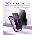 thumbnail image 3 of Funda BERFY para iPhone 16 Pro Max 6.9" Magnética Mate Morada, 3 of 8