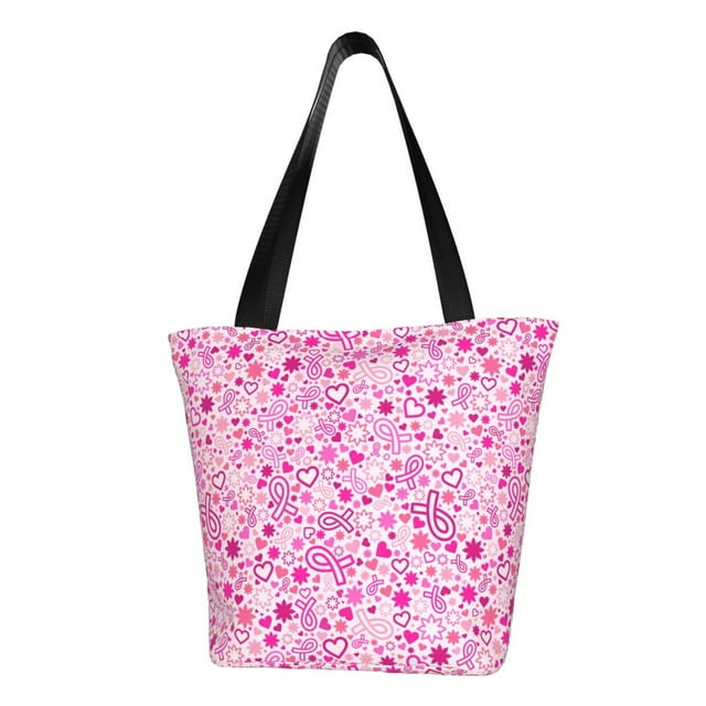 Easygdp Breast Cancer Awareness2 Bolso de Hombro para Mujer, Bolso Bandolera y Cartera de Mano Elegante para Uso Diario