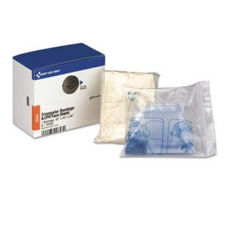 First Aid Masks - First Aid Only 90643 Triangular Sling, Bandage & CPR Mask, 2 Piece