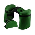 thumbnail image 2 of Colaxi Saddle Bags Set Trail Riding Saddle Bags Gift Portable Versatile Oxford Cloth Outdoor Equestrian Sports Pommel Bags Green, 2 of 10