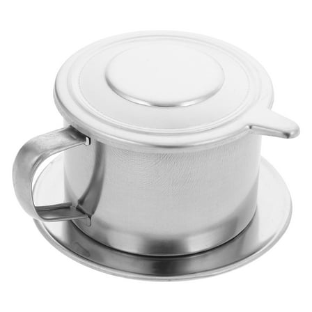 AURARMLET Stainless Steel Reusable Coffee Maker for Home and Office, Easy to Use, Versatile Brewing, , Single Serve