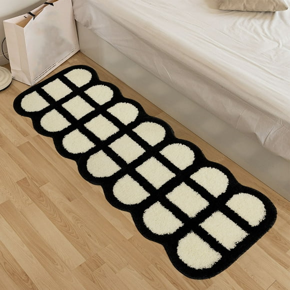Rug Runnerfor Home,Runner Rug Black White Room Runner Rug Runner Rug Revolutionary Design