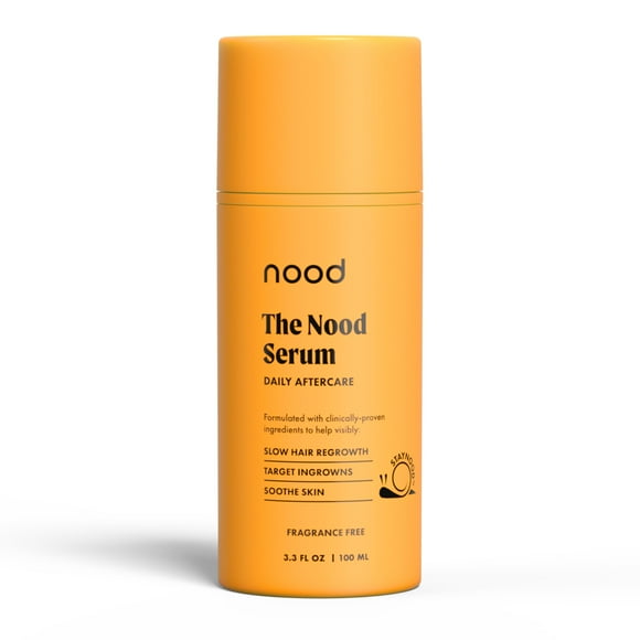 Nood Nouveau Sérum Ralentit la Repousse des Cheveux, Ne les Rase Pas, après-Rasage, Traite et Prévient les Poils Incarnés, Bosses de Rasoir, Kystes Capillaires