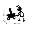 thumbnail image 2 of Rack Storage Solution for Living Spaces Multifunctional ABS Design Toilet Paper Holder with Easter Pattern for Home, 2 of 3