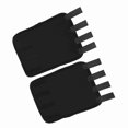 thumbnail image 3 of 1 par de protectores de rodillas para patas delanteras de perro, vendaje para lesiones quirúrgicas para mascotas (negro, L), 3 of 14