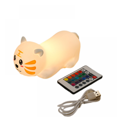 thumbnail image 1 of Christmas Gift Tiger Lamp, Silicone Color-Changing Tiger Desk Night Light, (Charging Remote-Controlled Clap Light), 1 of 6