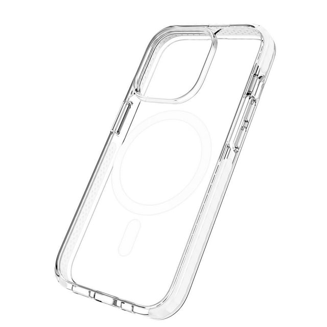 Funda Prodigee Magneteek para iPhone 15 PRO Blanca Transparente