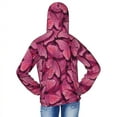 thumbnail image 4 of Cauagu Butterfly Print Sun Protection Jacket for Teen,Full-Zipper Long Sleeve Sun Shirts with Pockets UV Hoodie Shirts Outdoor Athletic Jacket-Medium, 4 of 7