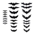 thumbnail image 3 of Murciélagos Decoración de Pared Suministros para Fiestas Decoración de Halloween Pegatinas Decorativas de Pared para Hacer Tú Mismo 24 piezas, 3 of 9