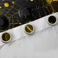 thumbnail image 4 of Manfei Boys Girls Video Game Black Out Curtains,Abstract Gamepads Curtains Pack of 2 (42x63 Each),Gothic Spider Web Bedroom Curtains,Luxury Bedroom Decor, 4 of 6