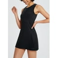 thumbnail image 5 of BALEAF Women's Tennis Golf Dress with Inner Shorts for Sports Workout Black XL, 5 of 6