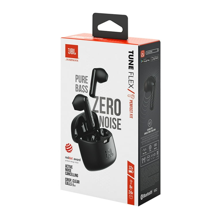JBL Tune Flex ブラック JBL Tune Flex Earphones - True Wireless Noise Cancelling