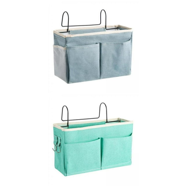 2x de Noche Caddy Organizador de Almacenamiento para Gafas Claro
