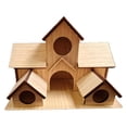thumbnail image 1 of QualitChoice Bee Bird Nest Feeder In Garden For Nature-Loving Bees Each Entrance Hole. Solid Wood Bird Nest type+2, 1 of 6
