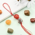 thumbnail image 5 of 12Pc 12 Style Natural & Gemstone Beads Tumbled Stone Healing Stones for 7 Chakras Balancing Therapy Meditation Reiki No Hole 20~35x13~23x8~22mm, 5 of 6