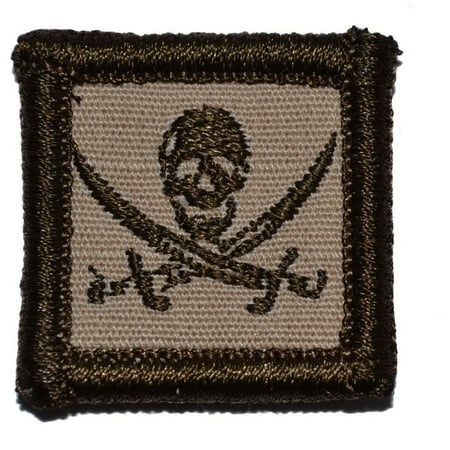 Patch The Pirate Club - Pirate Jolly Roger - 1x1 Patch