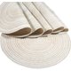 thumbnail image 2 of Mantel individual Diealles, juegos de 6, redondo, resistente al calor, mantel individual tejido, color café, manteles para mesa de comedor (36 cm) Vhermosa, 2 of 8